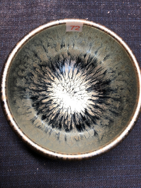 1精品建盏百花敛口 盏主人杯