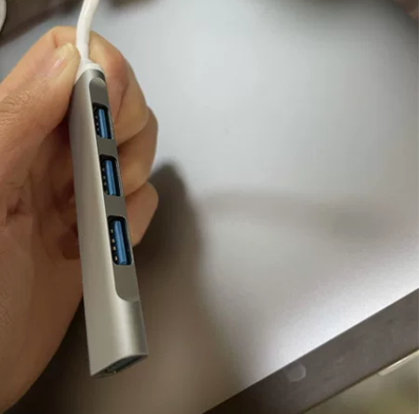 USB扩展器铝合金材质电脑usb扩展器笔记...