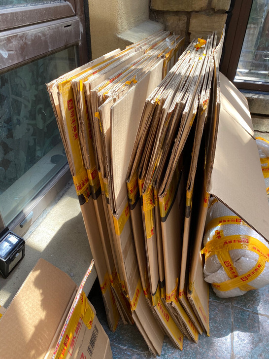 搬家用箱子，5层厚，大部分尺寸60*50*...
