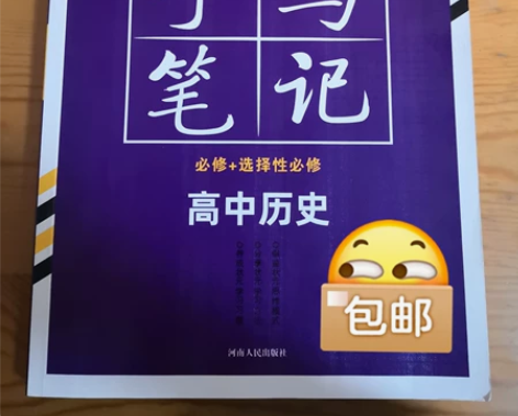 状元手写笔记 高中历史 含高中三年的知识点...