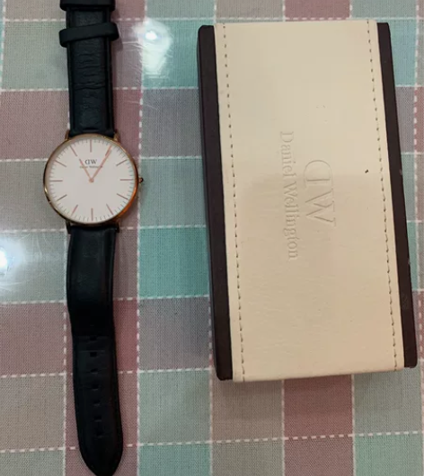 出自用闲置，丹尼尔惠灵顿dw手表36mm纯...