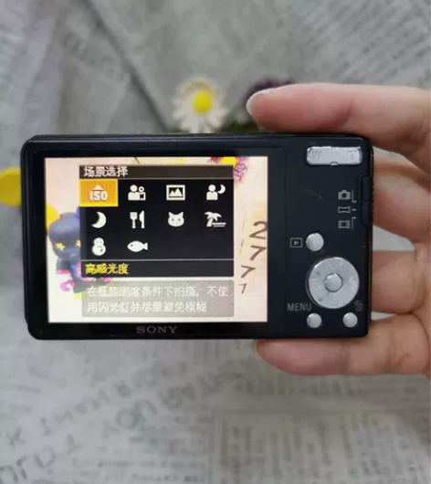 索尼DSCw350黑色,1410万像素,4...