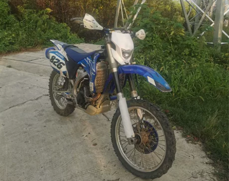 2007款雅马哈wr250f脚电双启动 越...