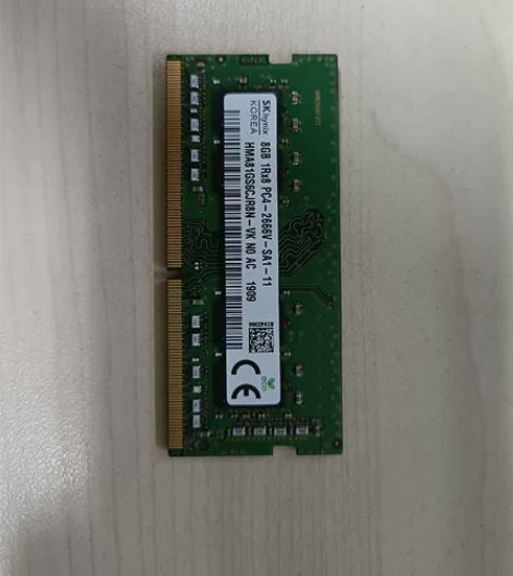 个人笔记本更换32G内存双通道，拆下原装8...