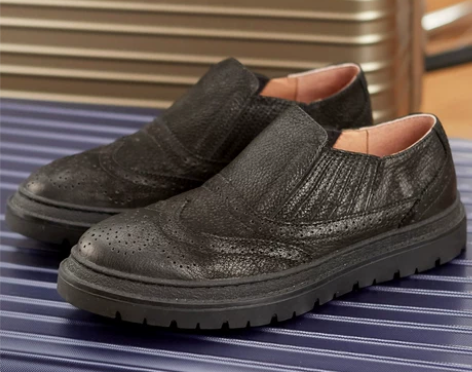 ?荷瑞列斯布洛克男鞋英伦休闲皮鞋男厚底韩版...