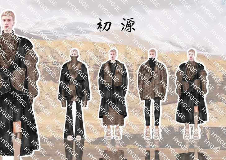 服装效果图代画 效果图款式图