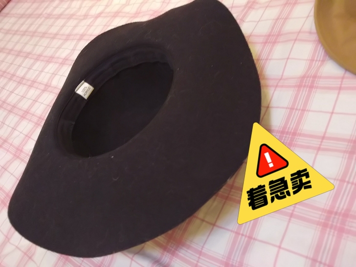 帽子便宜卖了，没怎么戴过，清衣柜！