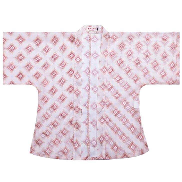 收「汉尚华莲汉服女装正品原创天璇印花对襟半...
