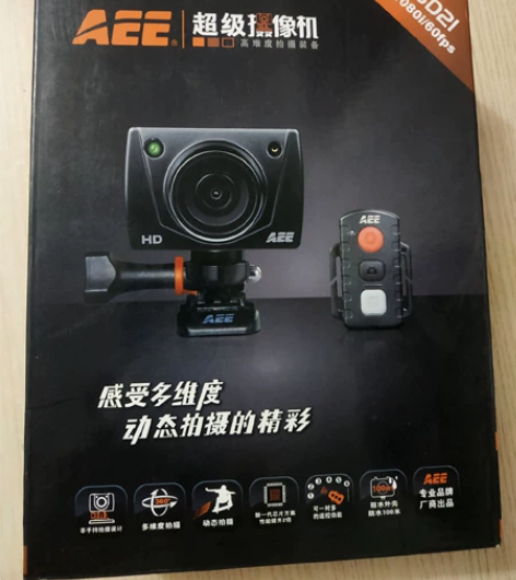 AEE超级摄像机 SD21 原装正品，功能...