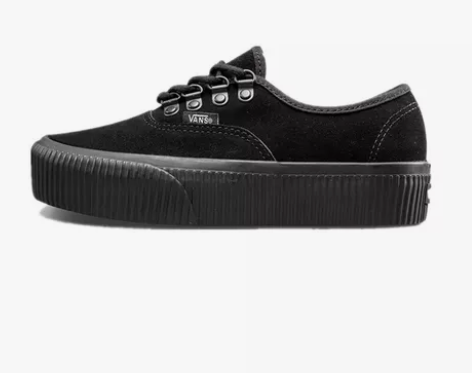 Vans女鞋低帮authentic全翻毛皮...
