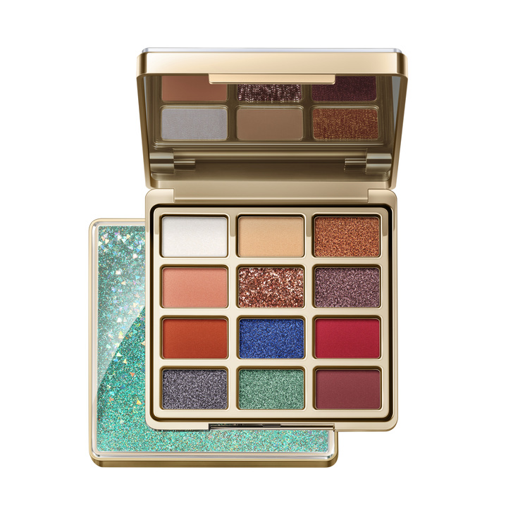 susisu苏西苏12色流沙眼影盘:玛祖蓝...