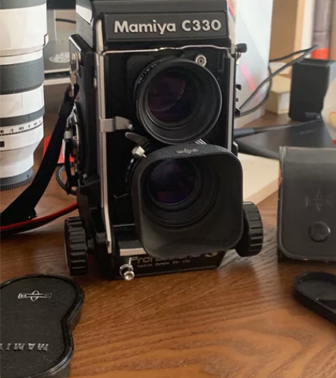 mamiya c330s   黑色过片把手...