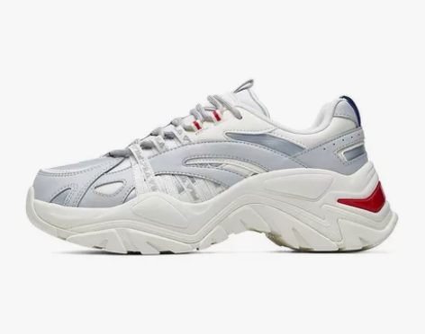 FILA斐乐SOFIA反光鱼刺女老爹鞋20...