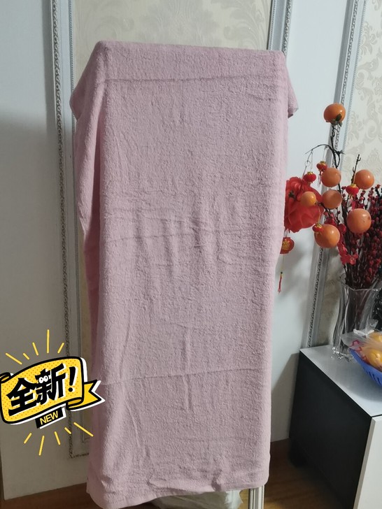 全新外贸尾单 印花 素色新疆棉全棉浴巾 花...