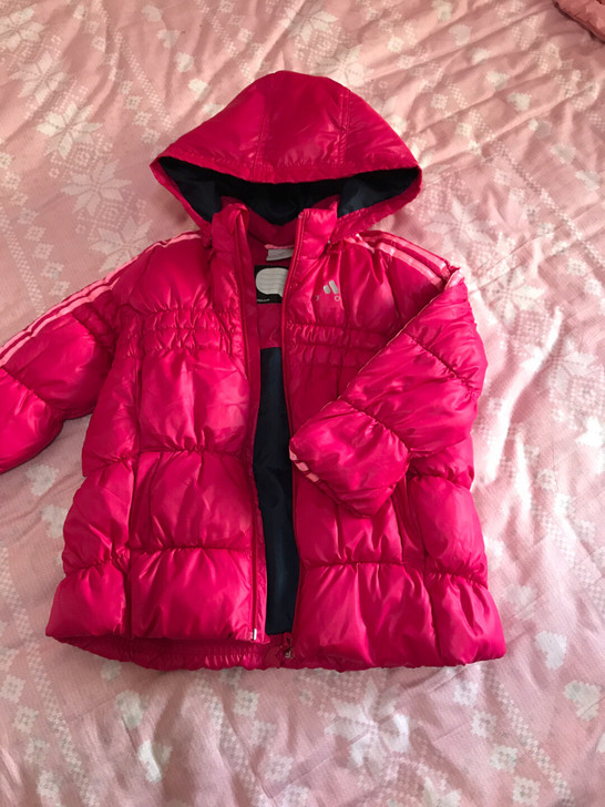 阿迪达斯adidas宝宝儿童棉服外套上衣