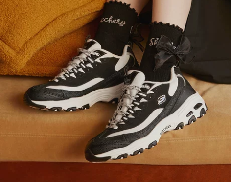 Skechers斯凯奇老爹鞋女加绒复古运动...