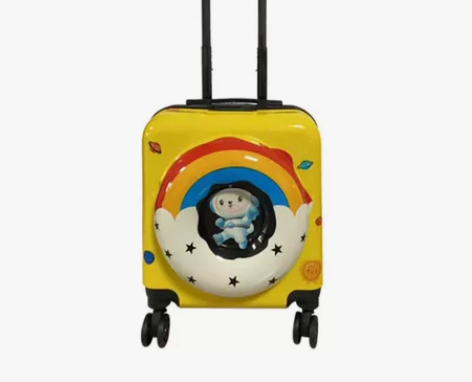 儿童拉杆箱小鹿和黄色的飞船 一只35两只65