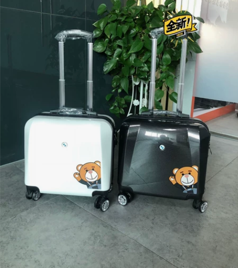 4S店的 宝马小熊拉杆箱 16寸登机箱，全...