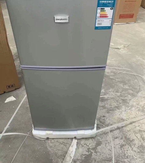 美的樱花海尔一级能耗冷冻双门小冰箱租房公寓...