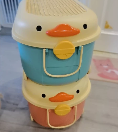 星优玩具收纳箱家用整理箱塑料大容量零食储物...