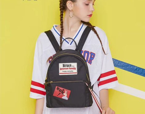 bromen bags/不莱玫 双肩背包 ...