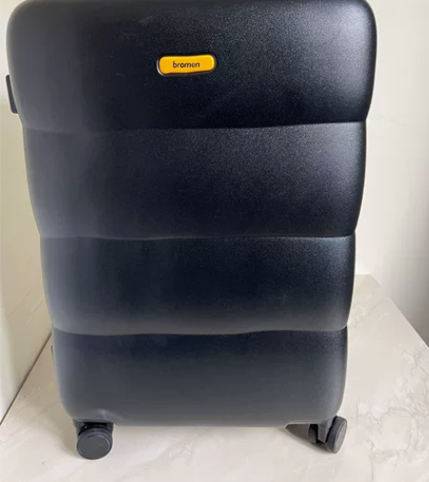 不莱玫行李箱24寸黑色拉杆箱 官网全新正品...