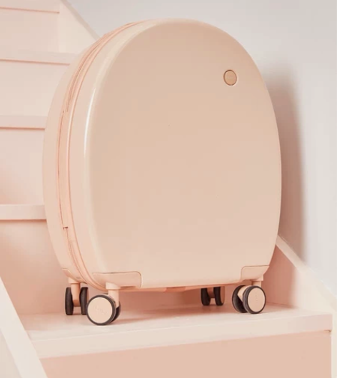 米熙行李箱，用过，20寸，小巧可爱，粉色。...