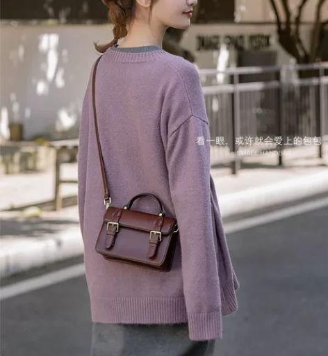 Somay包包2022新款女邮差单肩手提斜...