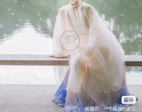 五五年原创汉服女【慕雪】明制立领斜襟长衫搭...