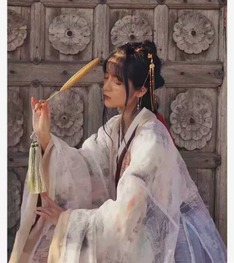 司南阁上宫汉服复刻 如梦令汉服 有下裙 上...