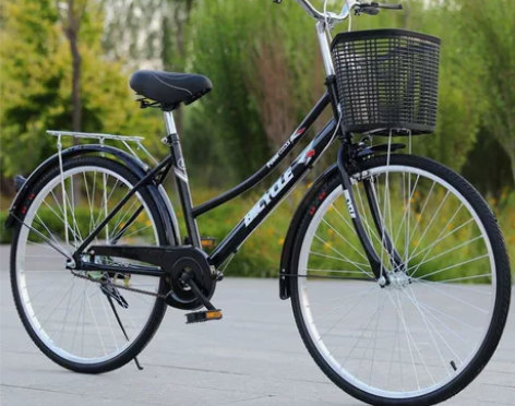 复古26寸自行车男女式成人单车城市通勤轻便...