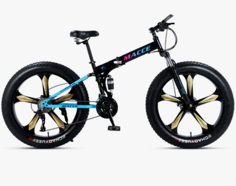 【改行 甩 甩 甩】折叠山地车雪地车24/...