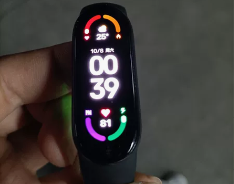 小米手环6NFC版  睡眠时间检测 开门不...