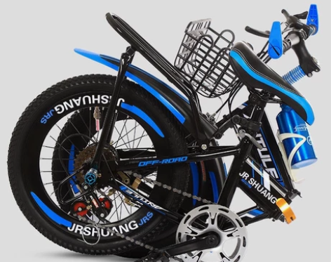 折叠山地自行车男变速越野单车新型公路赛车初...