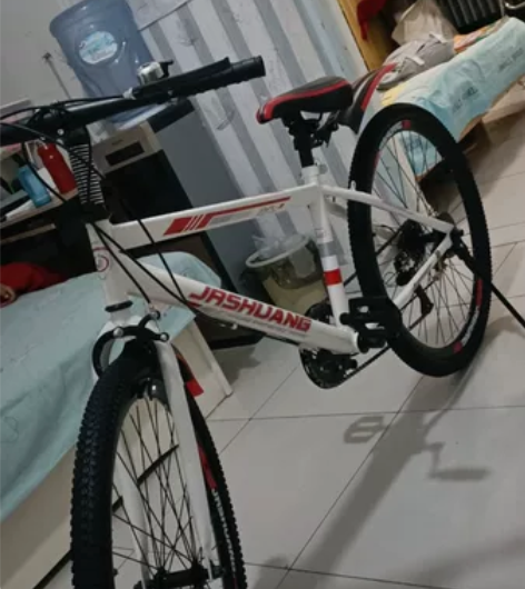 26寸变速，买大了，安装试骑两圈。 感兴趣...