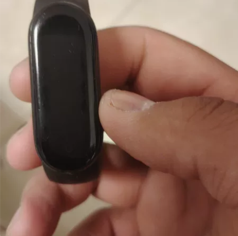 小米手环5普通版有划痕自定义9成新因换OP...