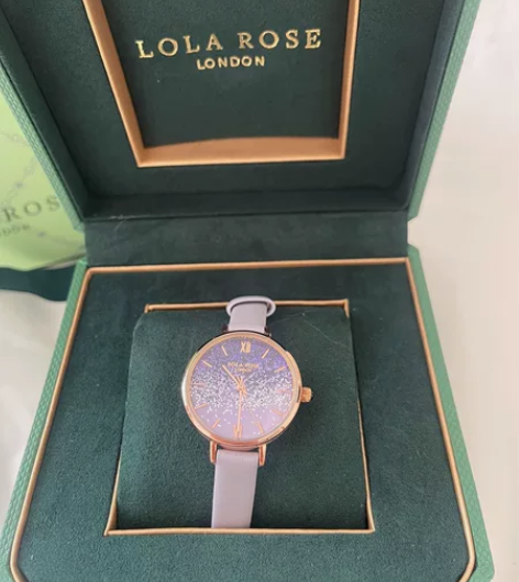 lola rose紫色满天星手表 全新 就...