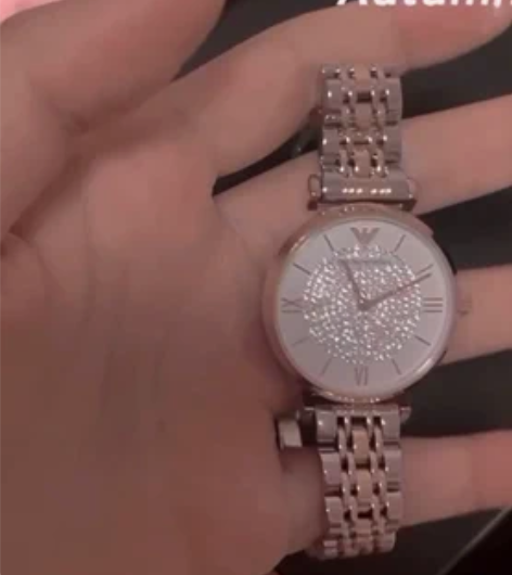 阿玛尼满天星手表 ar1926系列 渐变夹...