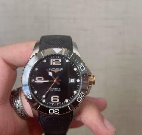 TW厂浪琴LONGINES康卡斯 玫瑰金黑...