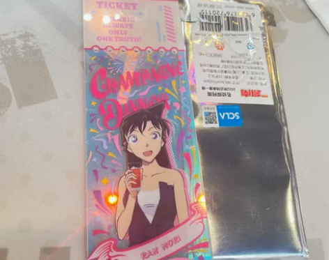 名侦探柯南2022上海积点特典毛利兰 全新...