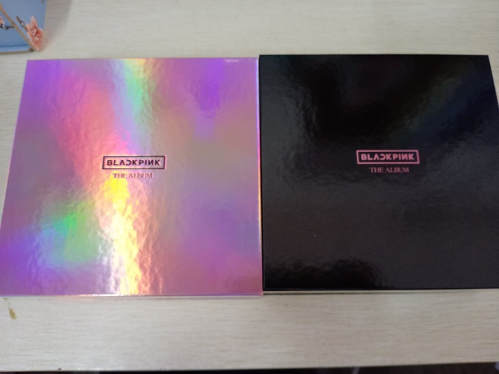blackpink专辑炫彩黑  光盘 pb...