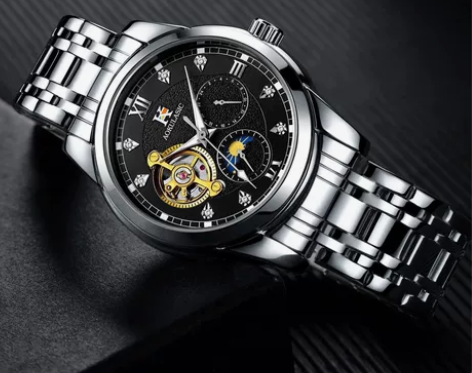 雅尊丹尼 伯爵系列机械手表男士休闲 手表