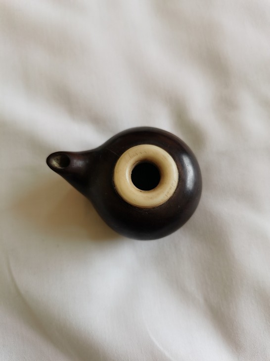 文房!老紫檀木水滴