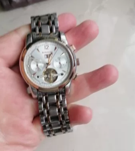 旧手表(成色好) 精磨机芯,摇摇会走会停,...