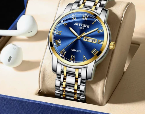 全新瑞士全自动机芯手表男士日历夜光非机 械...