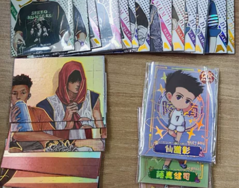 摩卡第二弹灌篮高手 各种小卡位qr ssp...