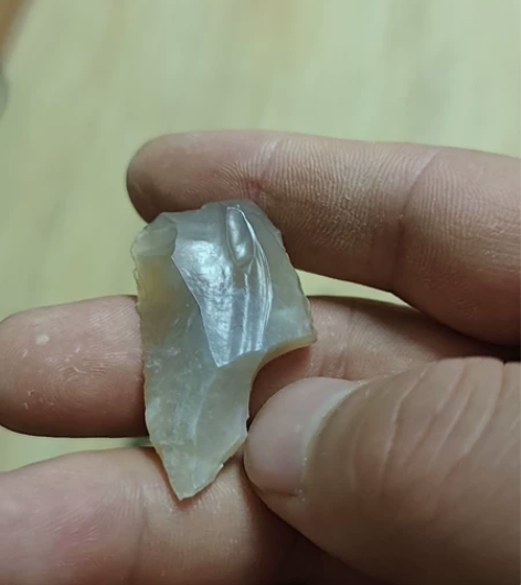 石器时代高古玛瑙石核，包浆醇厚自然，一线遗...