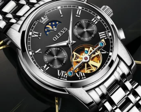 【春节不打烊】瑞士认证正品手表男士机械表全...