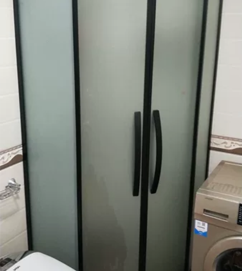 厂家直销非标准定制圆弧型一字型隔断浴室卫生...