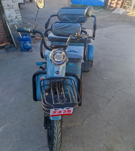 全新的天津飞鸽电动三轮车,今天下午物流刚到...